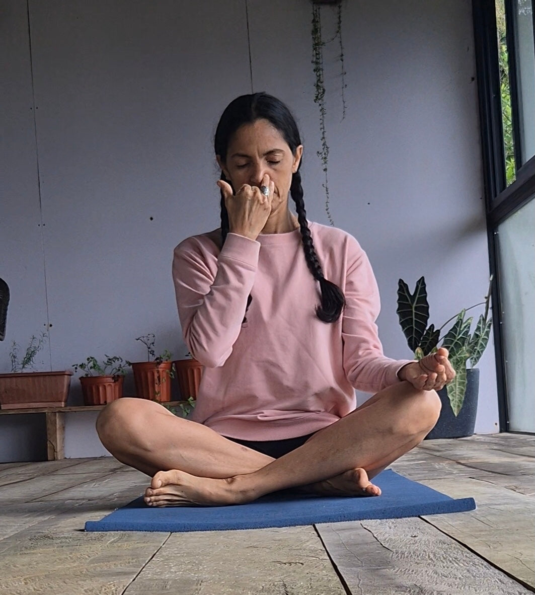 Encuentre el estado de calma con estos dos ejercicios de respiración.