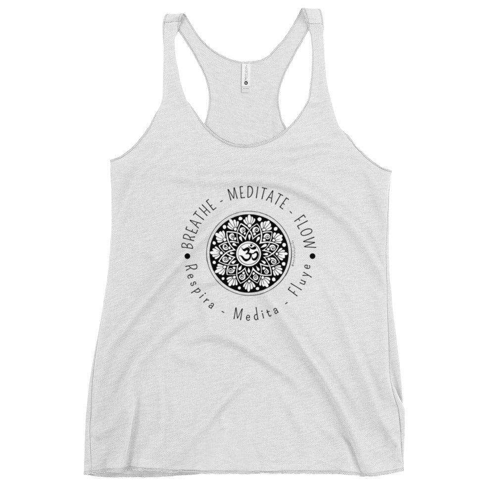 Gray Yoga Flow sleeveless t-shirt