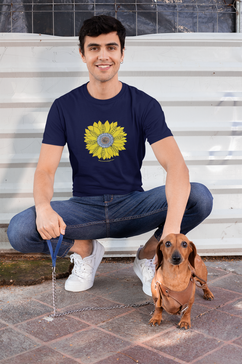 Camiseta Mandala Girassol