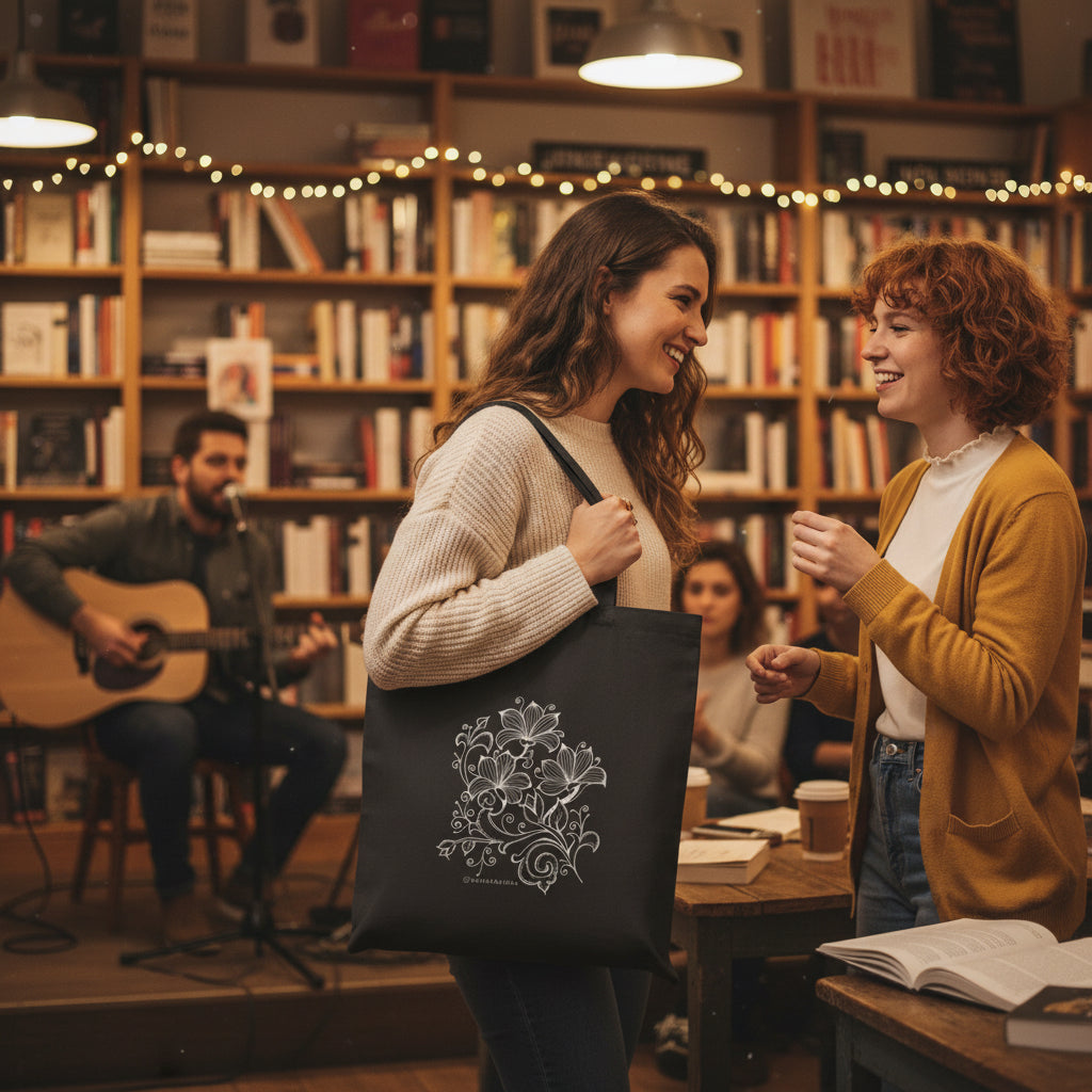 Bolsa Tote Jardim da Meia-Noite