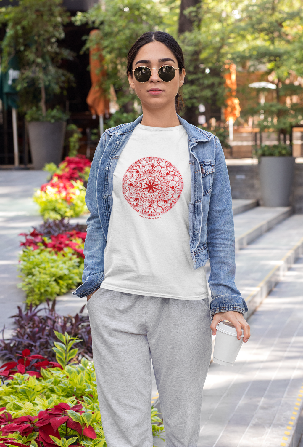 Red Mandala T-shirt