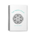 Yoga Sequence Journal with mandala cover design