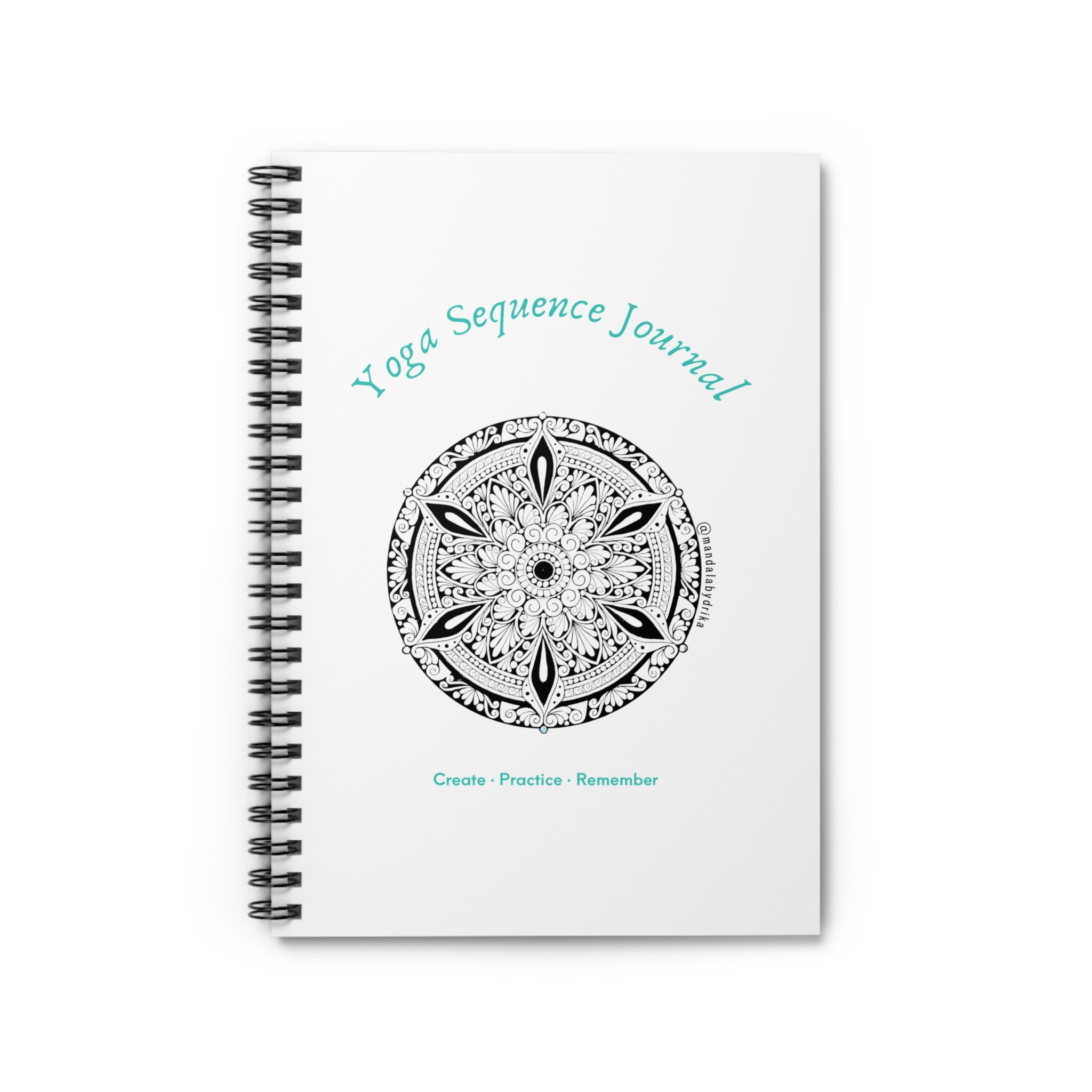 Yoga Sequence Journal – Mandala Notebook for Teachers & Practitioners